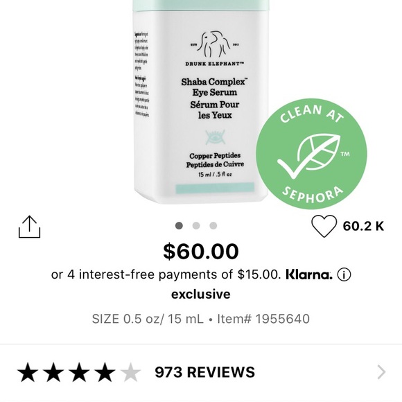 Drunk elephant eye cream NWOT - Picture 3 of 6